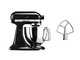 KitchenAid Artisan 5KSM125-EOB Noir Onyx - Batteur m&eacute;langeur plan&eacute;taire &agrave; t&ecirc;te relevable