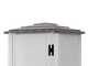 Garofalo Urban 80 Pagoda - Abri de jardin - 82,5 x 82,5 x 198 cm