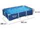 Bestway Steel Pro 56404 - 300x201x66 cm - Piscine hors-sol pour 3-4 personnes