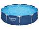 Bestway Steel Pro 56677 - &Oslash;305x76 cm - Piscine ronde pour 3-4 personnes