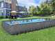 Bestway APX 365 561KJ - 956x488x132 cm - Piscine hors-sol pour 21-25 personnes