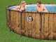 Bestway Steel Pro Max Splashview 56725 - &Oslash;488x122 cm - Piscine ronde pour 9-10 personnes