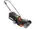 Tondeuse &agrave; gazon &eacute;lectrique &agrave; batterie Worx WG743E - 2X20V 4 Ah