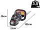 Ama Freemow 98708 - Taille-haie &agrave; batterie - 40 V 2,5 Ah - Lamier de 60 cm
