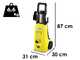 Karcher K4 Universal Edition T5 - Nettoyeur haute pression &agrave; eau froide - 130 bar - 420 Lt/h