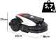 AMA FREEMOW RBA601 - Robot Tondeuse - Sans installation