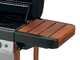 Campingaz 3 Series Woody LX - Barbecue &agrave; gaz - Tablettes lat&eacute;rales pliantes
