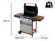 Campingaz 3 Series Woody LX - Barbecue &agrave; gaz - Tablettes lat&eacute;rales pliantes