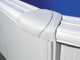 Piscine Gre Fidji Ovale 500x300x120cm - Piscine hors-sol en acier - Filtre Aqualoon