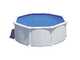Gre Atlantis Ronde &Oslash;350 x 132cm - Piscine hors sol en acier - Filtre Aqualoon