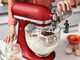 KitchenAid Artisan 5KSM125-EER Rouge Imp&eacute;rial - Batteur m&eacute;langeur plan&eacute;taire avec t&ecirc;te relevable