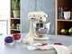 KitchenAid Artisan 5KSM125 Cr&egrave;me - Batteur m&eacute;langeur plan&eacute;taire avec t&ecirc;te relevable