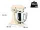 KitchenAid Artisan 5KSM125-EAC Cr&egrave;me - Batteur m&eacute;langeur plan&eacute;taire avec t&ecirc;te relevable