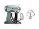 KitchenAid Artisan 5KSM125-ECU Argent - Batteur m&eacute;langeur plan&eacute;taire avec t&ecirc;te relevable
