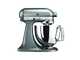 KitchenAid Artisan 5KSM125-ECU Argent - Batteur m&eacute;langeur plan&eacute;taire avec t&ecirc;te relevable