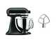 KitchenAid Artisan 5KSM125-EBM Noir mat - Batteur m&eacute;langeur plan&eacute;taire avec t&ecirc;te relevable