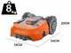 Worx Landroid S400 WR184E - Robot tondeuse avec p&eacute;rim&egrave;tre - 400m2