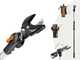 JOLLY ITALIA Elio - Coupe-branches t&eacute;lescopique professionnel - 168 cm/268 cm - &Oslash; 35 mm