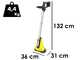 Karcher PCL 3-18 - Nettoyeur de sol &agrave; batterie - 18 V - 2,5 Ah