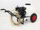Pulv&eacute;risateur thermique sur brouette Comet MC 25 Loncin G120 F avec cuve 120L
