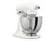 KitchenAid Artisan 5KSM125-EPL Porcelain White - Batteur m&eacute;langeur plan&eacute;taire avec t&ecirc;te relevable
