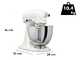 KitchenAid Artisan 5KSM125-EPL Porcelain White - Batteur m&eacute;langeur plan&eacute;taire avec t&ecirc;te relevable