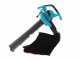 Gardena Ergo Jet 2500W - Souffleur aspirateur de feuilles &eacute;lectrique