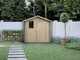 Alce Livia 198x130 - Abri de jardin en bois - Avec fen&ecirc;tre frontale - 198x130x205 cm