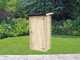 Alce Arturo 94x64 - Abri de jardin en bois - Avec toit &agrave; un versant - 94 x 64 x 188 cm