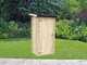 Alce Arturo 94x64 - Abri de jardin en bois - Avec toit &agrave; une pente - 94x64x188 cm