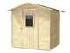 Alce Vaniglia 200x207  - Abri de jardin en bois - Avec fen&ecirc;tre frontale - 200 x 207 x 214 cm