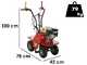 Benassi L390 4RM - D&eacute;plaqueuse de gazon tract&eacute;e &agrave; essence 4x4 - Honda GX200 - 6.5 CV