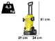 Karcher K3 Home - Nettoyeur haute pression &agrave; eau froide - 120 bar max - 380 l/h