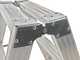 Escabeau double en aluminium 1031, 2x5 marches, 1,20 m