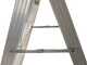Escabeau double en aluminium 1031, 2x5 marches, 1,20 m