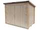 Alce Eureka 218x130 - Abri de jardin en bois - Toit &agrave; une pente - 218x130x167 cm