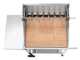 Ompagrill BetSteel 56690/X - Barbecue &agrave; bois et charbon