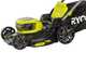 Ryobi RY18LMX46A-0 - Tondeuse &agrave; gazon &agrave; batterie 36 V - Largeur de coupe 46 cm - SANS BATTERIES NI CHARGEUR