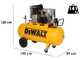 DeWalt DXCMB55T271HCE - Compresseur d'air &eacute;lectrique triphas&eacute; &agrave; courroie - Moteur 5,5 CV &ndash; 270 L