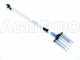 Campagnola Holly - perche t&eacute;lescopique aluminium 150-220 cm - Peigne vibreur &eacute;lectrique &agrave; batterie
