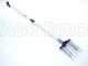 Campagnola Nuovo Holly - Perche en aluminium - 330 - 245 cm - Peigne vibreur &eacute;lectrique &agrave; batterie
