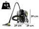Karcher Pro T 11/1 Classic HEPA Re! Plast - Aspirateur professionnel ULTRA silencieux - 850 W