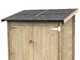 Alce Ambrogio 155x85 - Abri de jardin en bois - Toit &agrave; une pente - 155x85x165 cm