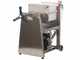 Enotecnica Pillan F20 - Filtre &agrave; plaques pour vin sur chariot - Ch&acirc;ssis en acier INOX et pompe NOVAX