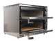 Resto Italia Small G2 - Four &eacute;lectrique &agrave; pizza - Double chambre