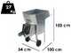 Turbo 25-S - Effeuilleuse &eacute;lectrique vibrante pour olives - Avec grille de pr&eacute;filtrage et variateur de vitesse