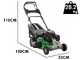 GreenBay GB-LM 51 H MY25 - Tondeuse &agrave; gazon thermique tract&eacute;e - 4 en 1 - Moteur Honda GCVx170 - Largeur de coupe 51 cm