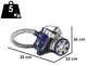 DCG BS5010 - Aspirateur cyclonique 700 W