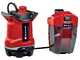 Einhell GE-DP 18/25 Li - Pompe d'&eacute;vacuation pour eaux charg&eacute;es - 18V 5.2Ah et chargeur
