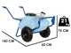 Annovi Reverberi CAR 90/H + AR 252 EM - Chariot avec cuve et pompe &eacute;lectrique de pulv&eacute;risation